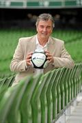 23 July 2010; Airtricity League XI manager Damien Richardson after the squad announcement ahead of their friendly against Manchester United on August the 4th. Aviva Stadium, Lansdowne Road, Dublin. Picture credit: Brendan Moran / SPORTSFILE