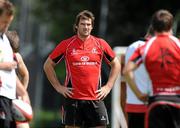 23 July 2010; Ulster's Pedrie Wannenburg, during squad training ahead of their opening pre-season friendly game against Bath, in Ravenhill Park, on August the 13th. Ulster Rugby Squad Training, Newforge Country Club, Belfast, Co. Antrim. Picture credit: Oliver McVeigh / SPORTSFILE