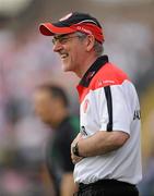 18 July 2010; Mickey Harte, Tyrone manager. Ulster GAA Football Senior Championship Final, Monaghan v Tyrone, St Tighearnach's Park, Clones, Co. Monaghan. Picture credit: Brendan Moran / SPORTSFILE