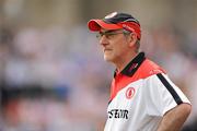 18 July 2010; Mickey Harte, Tyrone manager. Ulster GAA Football Senior Championship Final, Monaghan v Tyrone, St Tighearnach's Park, Clones, Co. Monaghan. Picture credit: Brendan Moran / SPORTSFILE