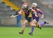 24 July 2010; Aoife Neary, Kilkenny, in action against Mary Leacy, Wexford. Gala All-Ireland Senior Camogie Championship, Wexford v Kilkenny, Wexford Park, Wexford. Picture credit: Matt Browne / SPORTSFILE
