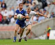 24 July 2010; Tomas Freeman, Monaghan, in action against Peter Kelly, Kildare. GAA Football All-Ireland Senior Championship Qualifier, Round 4, Monaghan v Kildare, Croke Park, Dublin. Picture credit: Oliver McVeigh / SPORTSFILE