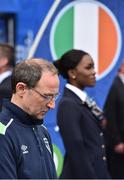 18 June 2016; Republic of Ireland manager Martin O'Neill prior to the UEFA Euro 2016 Group E match between Belgium and Republic of Ireland at Nouveau Stade de Bordeaux in Bordeaux, France. Photo by David Maher/Sportsfile
