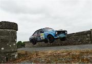 18 June 2016; Frank Kelly and Michael Coady, Ford Escort Mk2, in action during special stage 7 of the 2016 Joule Donegal International Rally, Knockalla, Carrowreagh, Glenvar Co Donegal. Photo by Philip Fitzpatrick/Sportsfile