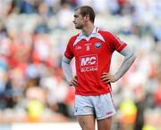 24 July 2010; A disappointed Paddy Keenan, Louth captain, at the end of the game. GAA Football All-Ireland Senior Championship Qualifier, Round 4, Dublin v Louth, Croke Park, Dublin. Picture credit: David Maher / SPORTSFILE