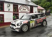 19 June 2016; Eugene Donnelly/Paddy Toner (Mini WRC), in action during SS 12  Glen village, in the 2016 Joule Donegal International Rally, Glen Co.Donegal. Photo by Philip Fitzpatrick/Sportsfile