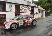 19 June 2016;Keith Cronin/Mikie Galvin (Citroen DS3 R5), in action during SS 12  Glen village,in the 2016 Joule Donegal International Rally, Glen Co.Donegal. Photo by Philip Fitzpatrick/Sportsfile