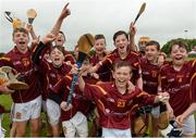 19 June 2016; St. Oliver Plunkett players celebrate after winning the John West Féile na nGael Division Three Final at Leahy Park in Waller's-Lot, Co Tipperary. Photo by Matt Browne/Sportsfile