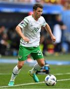 18 June 2016; Wes Hoolahan of Republic of Ireland during the UEFA Euro 2016 Group E match between Belgium and Republic of Ireland at Nouveau Stade de Bordeaux in Bordeaux, France. Photo by Stephen McCarthy/Sportsfile