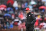 19 June 2016; Tyrone manager Mickey Harte ahead of the Ulster GAA Football Senior Championship Semi-Final match between Tyrone and Cavan at St Tiernach's Park in Clones, Co Monaghan. Photo by Ramsey Cardy/Sportsfile