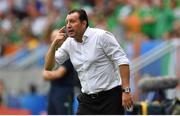 18 June 2016; Belgium manager Marc Wilmots during the UEFA Euro 2016 Group E match between Belgium and Republic of Ireland at Nouveau Stade de Bordeaux in Bordeaux, France. Photo by Stephen McCarthy/Sportsfile