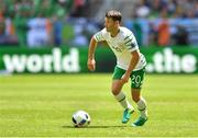 18 June 2016; Wes Hoolahan of Republic of Ireland during the UEFA Euro 2016 Group E match between Belgium and Republic of Ireland at Nouveau Stade de Bordeaux in Bordeaux, France. Photo by Stephen McCarthy/Sportsfile
