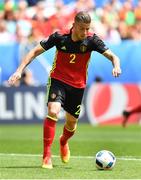 18 June 2016; Toby Alderweireld of Belgium during the UEFA Euro 2016 Group E match between Belgium and Republic of Ireland at Nouveau Stade de Bordeaux in Bordeaux, France. Photo by Stephen McCarthy/Sportsfile