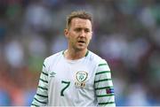 18 June 2016; Aiden McGeady of Republic of Ireland during the UEFA Euro 2016 Group E match between Belgium and Republic of Ireland at Nouveau Stade de Bordeaux in Bordeaux, France. Photo by Stephen McCarthy/Sportsfile
