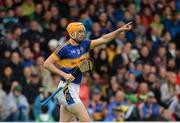 19 June 2016; Séamus Callanan of Tipperary celebrates after scoring his side's third goal during the Munster GAA Hurling Senior Championship Semi-Final match between Limerick and Tipperary at Semple Stadium in Thurles, Co Tipperary. Photo by Daire Brennan/Sportsfile