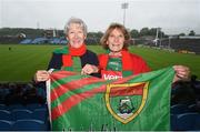 18 June 2016; Mayo supporters Carmel Gallagher, left, and Margaret Reddington ahead of the Connacht GAA Football Senior Championship Semi-Final match between Mayo and Galway at Elverys MacHale Park in Castlebar, Co Mayo. Photo by Ramsey Cardy/Sportsfile