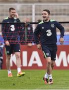20 June 2016; Robbie Brady of Republic of Ireland during squad training at Versailles in Paris, France. Photo by David Maher/Sportsfile