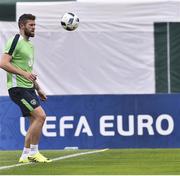 20 June 2016; Daryl Murphy of Republic of Ireland during squad training at Versailles in Paris, France. Photo by David Maher/Sportsfile
