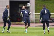 20 June 2016; Keiren Westwood with Darren Randolph, left and Shay Given of Republic of Ireland during squad training at Versailles in Paris, France. Photo by David Maher/Sportsfile