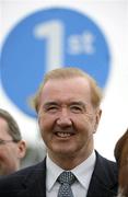 27 July 2010; Trainer Dermot Weld who sent out Easy Mate to win the the Topaz Handicap and earn his second win of the evening and fourth so far this week. Galway Racing Festival 2010, Ballybrit, Galway. Picture credit: Ray McManus / SPORTSFILE