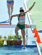 28 July 2010; Ireland's Stephanie O'Reilly in action during her heat of the Women's 3000m Steeplechase where she finished in 10th place in a time of 10:13.94. 20th European Athletics Championships Montjuïc Olympic Stadium, Barcelona, Spain. Picture credit: Brendan Moran / SPORTSFILE