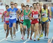 28 July 2010; Ireland's Rory Chesser in action during his semi-final of the Men's 1500m where he finished in 10th place in a time of 3:44.01 but filed to qualify for the final. 20th European Athletics Championships Montjuïc Olympic Stadium, Barcelona, Spain. Picture credit: Brendan Moran / SPORTSFILE