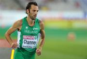 28 July 2010; Ireland's Thomas Chamney in action during his semi-final of the Men's 1500m where he finished in 9th place in a time of 3:43.60 and failed to make the final. 20th European Athletics Championships Montjuïc Olympic Stadium, Barcelona, Spain. Picture credit: Brendan Moran / SPORTSFILE
