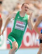 29 July 2010; Ireland's Paul Hession in action during his heat of the men's 200m where he finished in 2nd place in a time of 20.69 sec and qualified for the semi-finals. 20th European Athletics Championships Montjuïc Olympic Stadium, Barcelona, Spain. Picture credit: Brendan Moran / SPORTSFILE