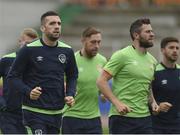 21 June 2016; Shane Duffy of Republic of Ireland during squad training at Versailles in Paris, France. Photo by David Maher/Sportsfile