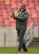 21 June 2016; South Africa head coach Allister Coetzee during squad training at Nelson Mandela Bay Stadium, Port Elizabeth, South Africa. Photo by Brendan Moran/Sportsfile