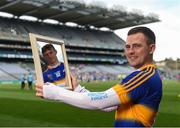 21 June 2016; Tipperary footballer Kevin O’Halloran pictured at the 2016 Electric Ireland GAA Minor Championships Launch. Electric Ireland, proud sponsor of the GAA Minor Championships, has teamed up with former Minor Tipperary footballer Kevin O’Halloran as well as his Minor counterpart Colin English to reflect on the major moments from when they were 17 and played Minor for their county. Throughout the Championship fans can follow the conversation, support the Minors and be a part of something major through the hashtag #GAAThisIsMajor. Croke Park, Dublin. Photo by Ramsey Cardy/Sportsfile