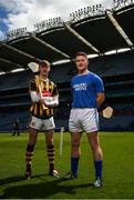 21 June 2016; Kilkenny hurler Paul Murphy, right, and minor hurler Sean Bolger pictured at the 2016 Electric Ireland GAA Minor Championships Launch. Electric Ireland, proud sponsor of the GAA Minor Championships, has teamed up with former Minor Kilkenny hurler Paul Murphy as well as his Minor counterpart Sean Bolger to reflect on the major moments from when they were 17 and played Minor for their county. Throughout the Championship fans can follow the conversation, support the Minors and be a part of something major through the hashtag #GAAThisIsMajor. Croke Park, Dublin. Photo by Ramsey Cardy/Sportsfile