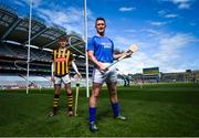 21 June 2016; Kilkenny hurler Paul Murphy, right, and minor hurler Sean Bolger pictured at the 2016 Electric Ireland GAA Minor Championships Launch. Electric Ireland, proud sponsor of the GAA Minor Championships, has teamed up with former Minor Kilkenny hurler Paul Murphy as well as his Minor counterpart Sean Bolger to reflect on the major moments from when they were 17 and played Minor for their county. Throughout the Championship fans can follow the conversation, support the Minors and be a part of something major through the hashtag #GAAThisIsMajor. Croke Park, Dublin. Photo by Ramsey Cardy/Sportsfile