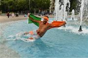 21 June 2016; Republic of Ireland supporter Eden Kane, from Castlemaine, Co. Kerry, at UEFA Euro 2016 in Lille, France. Photo by Stephen McCarthy/Sportsfile