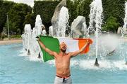 21 June 2016; Republic of Ireland supporter Eden Kane, from Castlemaine, Co. Kerry, at UEFA Euro 2016 in Lille, France. Photo by Stephen McCarthy/Sportsfile