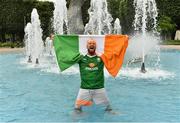 21 June 2016; Republic of Ireland supporter Eden Kane, from Castlemaine, Co Kerry, at UEFA Euro 2016 in Lille, France. Photo by Stephen McCarthy/Sportsfile
