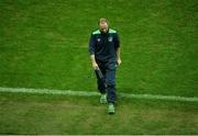 21 June 2016; Republic of Ireland manager Martin O'Neill walks off the pitch at Grand Stade Lille Métropole, Lille, France Photo by David Maher/Sportsfile