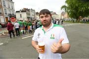 21 June 2016; Republic of Ireland supporter Cathal Thornton, from Kilmacud, Co Dublin, at UEFA Euro 2016 in Lille, France. Photo by Stephen McCarthy/Sportsfile