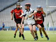 21 June 2016; Cian Ryan of Scoil San Treasa, Mount Merrion, in action Scott McDonald of St Colmcilles Senior National School, Knocklyon, during the Corn Herald match between St Colmcilles Senior National School and Scoil San Treasa during the Allianz Cumann na mBunscol Finals at Croke Park in Dublin. Photo by Sam Barnes/Sportsfile