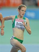 30 July 2010; Ireland's Fionnuala Britton in action during the Women's 3000m Steeplechase final where she finished in 11th place in a time of 9:44.25. 20th European Athletics Championships Montjuïc Olympic Stadium, Barcelona, Spain. Picture credit: Brendan Moran / SPORTSFILE