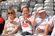 31 July 2010; Tyrone supporters at the game. Supporters at the GAA Football All-Ireland Senior Championship Quarter-Finals, Croke Park, Dublin. Picture credit: Oliver McVeigh / SPORTSFILE