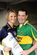 31 July 2010; Winner of the 1,000,000th Championship Spectator 2010 Sandry Clancy, from Moyvane, Co Kerry, attending Croke Park with boyfriend Kieran Stack. Sandra is the winner of two premium tickets to the All-Ireland Football Final 2010, a nights stay in the Croke Park Hotel Suite before the game and tickets for the Final Countdown event at Croke Park on the eve of the final. The 1,000,000th Championship Spectator of 2010, Croke Park, Dublin. Picture credit: Ray McManus / SPORTSFILE