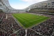31 July 2010; General view during the game between Munster / Connacht and Leinster / Ulster. Combined Provinces Match, Leinster / Ulster v Munster / Connacht, Aviva Stadium, Lansdowne Road, Dublin. Picture credit: David Maher / SPORTSFILE