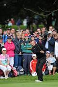 31 July 2010; Padraig Harrington pitches ontot the 6th green. 3 Irish Open Golf Championship, Killeen Course, Killarney Golf & Fishing Club, Killarney, Co. Kerry. Picture credit: Matt Browne / SPORTSFILE