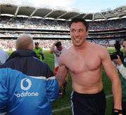 31 July 2010; Éamon Fennell, Dublin, leaves the pitch after the game. GAA Football All-Ireland Senior Championship Quarter-Final, Tyrone v Dublin, Croke Park, Dublin. Picture credit: Oliver McVeigh / SPORTSFILE
