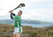31 July 2010; Poc Fada Winner and Down goalkeeper Graham Clarke in action during the 2010 M Donnelly Poc Fada na hÉireann. Annaverna Mountains, Dundalk, Co. Louth. Picture credit: Ray Lohan / SPORTSFILE