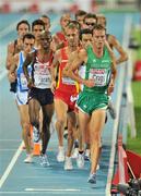 31 July 2010; Ireland's Alistair Cragg leads the field before walking off the track and failing to finish the Men's 5000m Final. 20th European Athletics Championships Montjuïc Olympic Stadium, Barcelona, Spain. Picture credit: Brendan Moran / SPORTSFILE