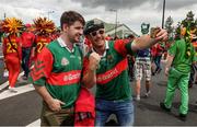 18 June 2016; Republic of Ireland supporters James McHugh, left, from Newport, and Pol Seoige, Westport, Co Mayo, prior to the UEFA Euro 2016 Group E match between Belgium and Republic of Ireland at Nouveau Stade de Bordeaux in Bordeaux, France. Photo by Ray McManus/Sportsfile