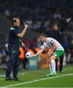 22 June 2016; Republic of Ireland manager Martin O'Neill during the UEFA Euro 2016 Group E match between Italy and Republic of Ireland at Stade Pierre-Mauroy in Lille, France. Photo by Stephen McCarthy / Sportsfile