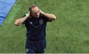 22 June 2016; Republic of Ireland manager Martin O'Neill reacts during the UEFA Euro 2016 Group E match between Italy and Republic of Ireland at Stade Pierre-Mauroy in Lille, France. Photo by Paul Mohan / Sportsfile